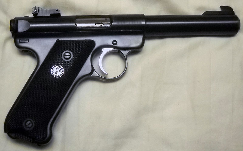 Ruger Mk II Target, right side